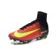 Chaussures a Crampons Nouvel 2016 Nike Mercurial Superfly V FG Orange Jaune Rose