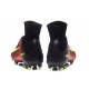 Chaussures a Crampons Nouvel 2016 Nike Mercurial Superfly V FG Orange Jaune Rose