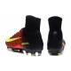 Chaussures a Crampons Nouvel 2016 Nike Mercurial Superfly V FG Orange Jaune Rose