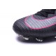 Chaussures a Crampons Nouvel 2016 Nike Mercurial Superfly V FG Noir Rose