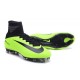 Chaussures a Crampons Nouvel 2016 Nike Mercurial Superfly V FG Vert Noir