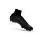 Chaussures a Crampons Nouvel 2016 Nike Mercurial Superfly V FG Tout Noir