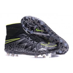 Nike HyperVenom Phantom II FG Neymar Nouveaux 2016 Chaussure Noir Argent