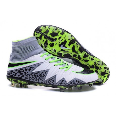 Nike HyperVenom Phantom II FG Neymar Nouveaux 2016 Chaussure Blanc Vert Noir