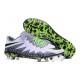 Nike Hypervenom Phinish FG Chaussures Football Blanc Noir Vert