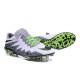 Nike Hypervenom Phinish FG Chaussures Football Blanc Noir Vert