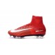 Chaussures a Crampons Nouvel 2016 Nike Mercurial Superfly V FG Rouge Blanc