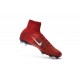 Chaussures a Crampons Nouvel 2016 Nike Mercurial Superfly V FG Rouge Blanc