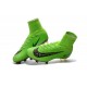 Chaussures a Crampons Nouvel 2016 Nike Mercurial Superfly V FG Vert Noire