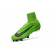 Chaussures a Crampons Nouvel 2016 Nike Mercurial Superfly V FG Vert Noire