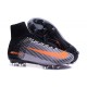 Chaussures a Crampons Nouvel 2016 Nike Mercurial Superfly V FG Noir Orange