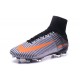 Chaussures a Crampons Nouvel 2016 Nike Mercurial Superfly V FG Noir Orange