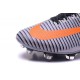 Chaussures a Crampons Nouvel 2016 Nike Mercurial Superfly V FG Noir Orange