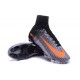 Chaussures a Crampons Nouvel 2016 Nike Mercurial Superfly V FG Noir Orange