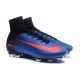 Nouveaux 2016 Chaussure Nike Mercurial Superfly V FG ACC Bleu Orange