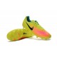 Crampons Football Nouvel Nike Magista Opus 2 FG ACC Jaune Rose Noir