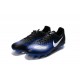 Crampons Football Nouvel Nike Magista Opus 2 FG ACC Bleu Noir Blanc