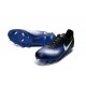 Crampons Football Nouvel Nike Magista Opus 2 FG ACC Bleu Noir Blanc