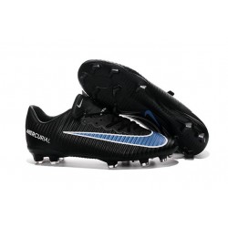 Nike Chaussures de Foot Mercurial Vapor XI FG Noir Bleu