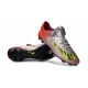 Nike Chaussures de Foot Mercurial Vapor XI FG Argent Rouge Jaune