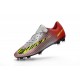 Nike Chaussures de Foot Mercurial Vapor XI FG Argent Rouge Jaune