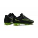 Nike Chaussures de Foot Mercurial Vapor XI FG Noir Vert