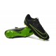 Nike Chaussures de Foot Mercurial Vapor XI FG Noir Vert