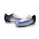 Nike Chaussures de Foot Mercurial Vapor XI FG Blanc Bleu Noir