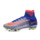 Nouveaux 2016 Nike Mercurial Superfly V FG Spark Brilliance Bleu Orange