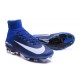 Nouveaux 2016 Chaussure Nike Mercurial Superfly V FG ACC Bleu Blanc