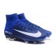 Nouveaux 2016 Chaussure Nike Mercurial Superfly V FG ACC Bleu Blanc