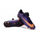 Crampon de Football Nouveau 2016 Nike Mercurial Vapor 11 FG Pourpre Orange