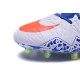 Crampon de Foot Nouvelles Nike HyperVenom Phantom II FG Blanc Bleu Rouge