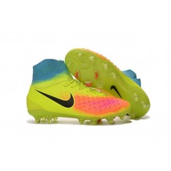 Nike Magista Obra II FG Nouveau 2016 Chaussures Jaune Orange Noir