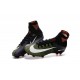 Nouveaux 2016 Chaussure Nike Mercurial Superfly V FG ACC Noir Blanc Bleu