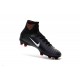 Nouveaux 2016 Chaussure Nike Mercurial Superfly V FG ACC Noir Blanc Bleu