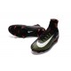 Nouveaux 2016 Chaussure Nike Mercurial Superfly V FG ACC Noir Blanc Bleu