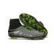 Crampon de Foot Nouvelles Nike HyperVenom Phantom II FG Platine Noir Vert