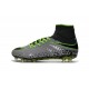 Crampon de Foot Nouvelles Nike HyperVenom Phantom II FG Platine Noir Vert