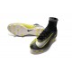 Nike Crampons Football Nouvelles Mercurial Superfly 5 FG Noir Blanc Jaune
