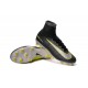 Nike Crampons Football Nouvelles Mercurial Superfly 5 FG Noir Blanc Jaune