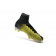 Nike Crampons Football Nouvelles Mercurial Superfly 5 FG Noir Blanc Jaune