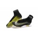 Nike Crampons Football Nouvelles Mercurial Superfly 5 FG Noir Blanc Jaune