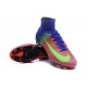 Nike Crampons Football Nouvelles Mercurial Superfly 5 FG Bleu Rouge Vert