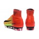 Nike Crampons Football Nouvelles Mercurial Superfly 5 FG Rouge Vert Noir