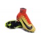 Nike Crampons Football Nouvelles Mercurial Superfly 5 FG Rouge Vert Noir