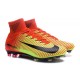 Nike Crampons Football Nouvelles Mercurial Superfly 5 FG Rouge Vert Noir