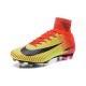 Nike Crampons Football Nouvelles Mercurial Superfly 5 FG Rouge Vert Noir