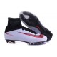 Nike Crampons Football Nouvelles Mercurial Superfly 5 FG Blanc Rouge Noir