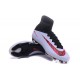 Nike Crampons Football Nouvelles Mercurial Superfly 5 FG Blanc Rouge Noir